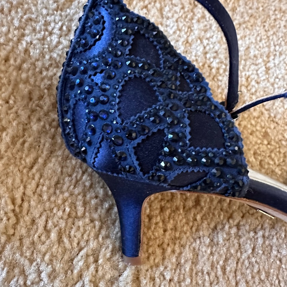 Badgley Mischka Gillian Ankle Strap Dress Sandal - Picture 12 of 14